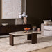 Salontafel Silva Bruin Marmer 130 cm