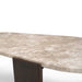 Salontafel Silva Bruin Marmer 130 cm
