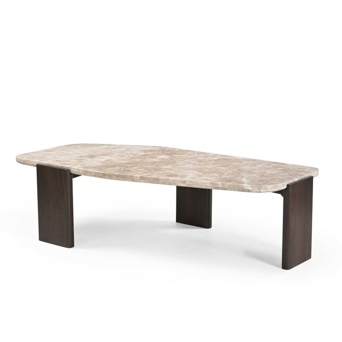 Salontafel Silva Bruin Marmer 130 cm