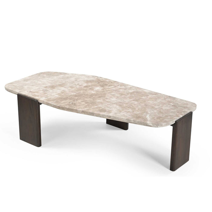 Salontafel Silva Bruin Marmer 130 cm