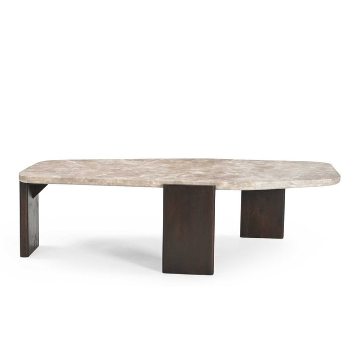 Salontafel Silva Bruin Marmer 130 cm