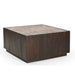 Salontafel Moos Bruin Marmer 80 cm