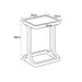Salontafel Elias Wit MDF 60 cm