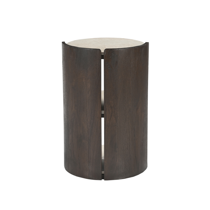 Nachtkastje Niva Botticino marmer 40 cm