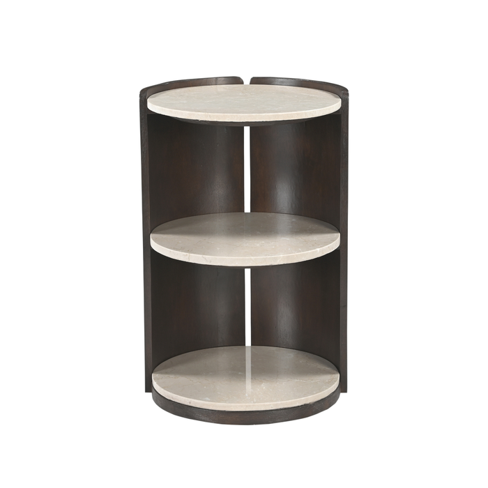 Nachtkastje Niva Botticino marmer 40 cm