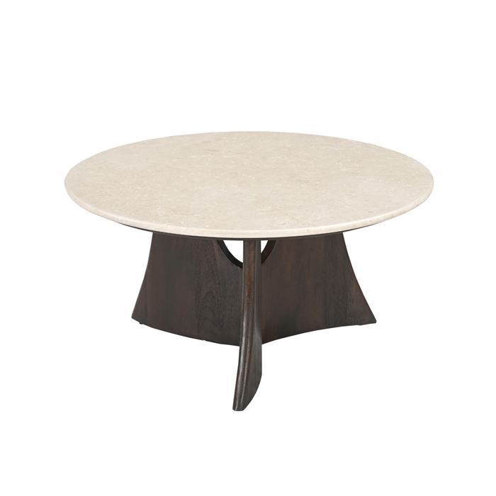 Salontafel Milo Botticino marmer 80 cm
