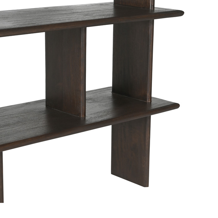 Boekenkast Finn Mangohout Bruin 180 cm