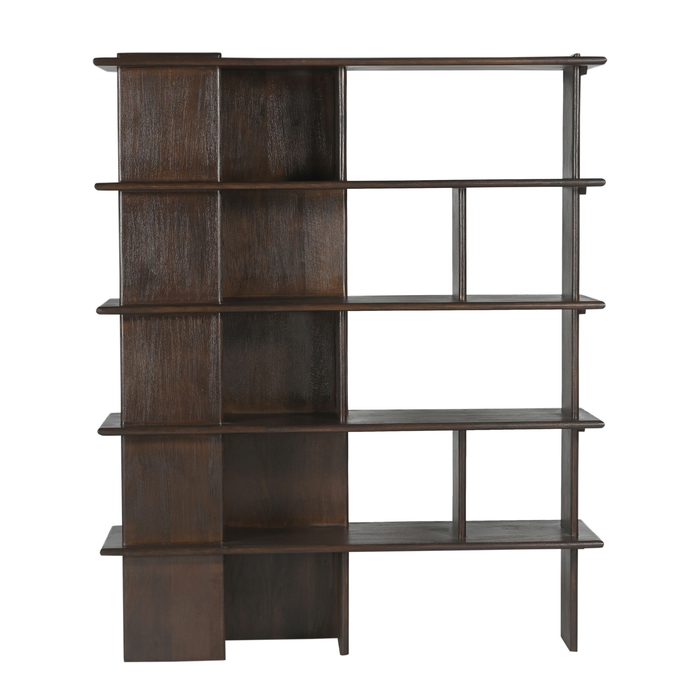 Boekenkast Finn Mangohout Bruin 180 cm