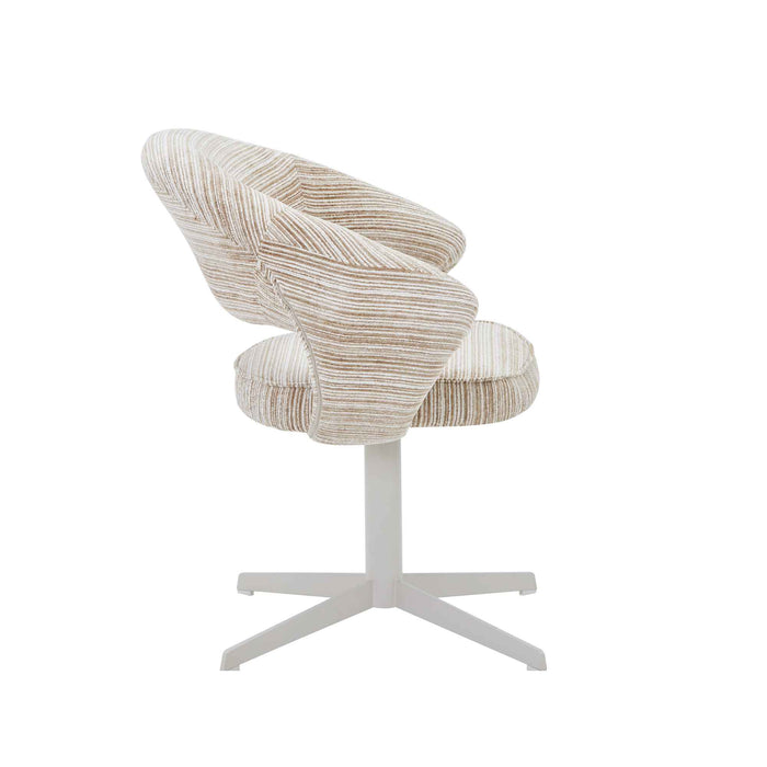 Draaibare eetkamerstoel Jade Beige