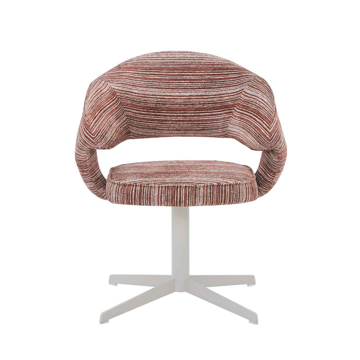 Draaibare eetkamerstoel Jade Burgundy
