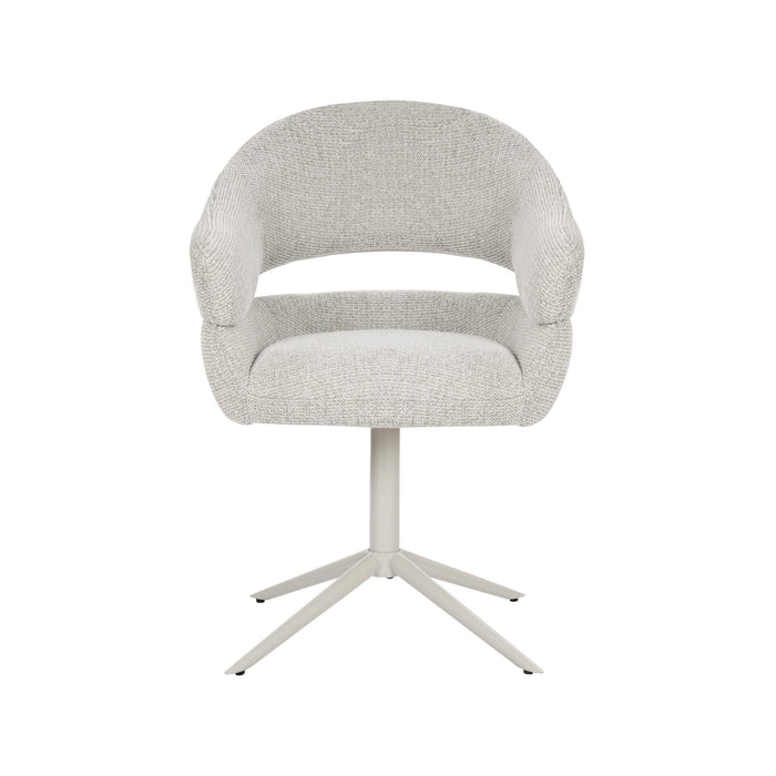Draaibare eetkamerstoel Lily Beige