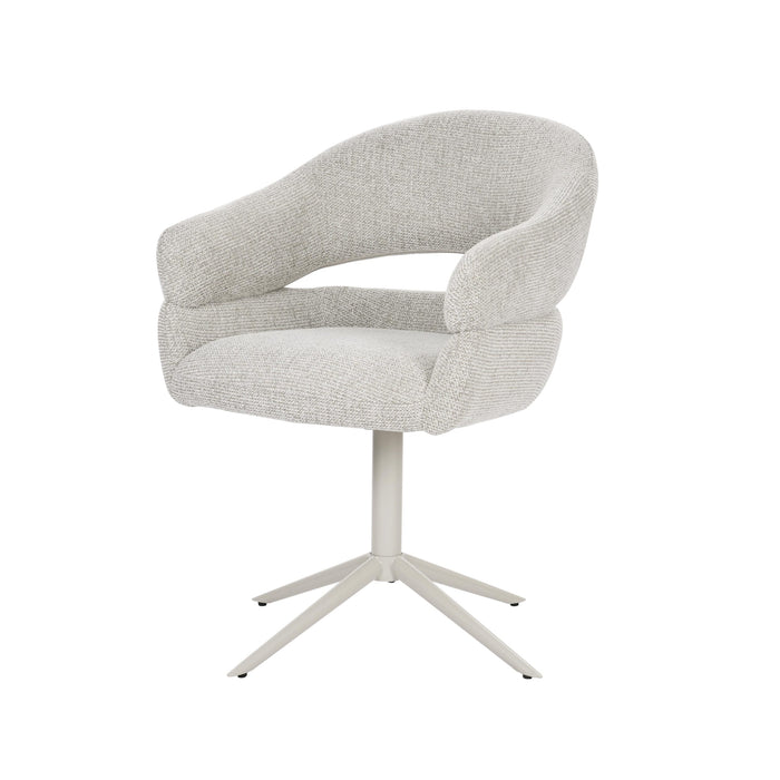 Draaibare eetkamerstoel Lily Beige
