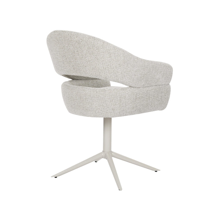 Draaibare eetkamerstoel Lily Beige