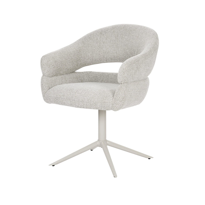 Draaibare eetkamerstoel Lily Beige