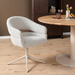 Draaibare eetkamerstoel Lily Beige