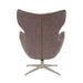 Draaibare fauteuil Julia Bruin