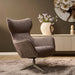 Draaibare fauteuil Julia Bruin