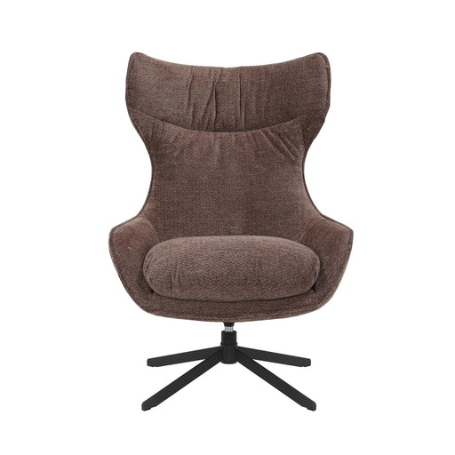 Draaibare fauteuil Olivia Paars