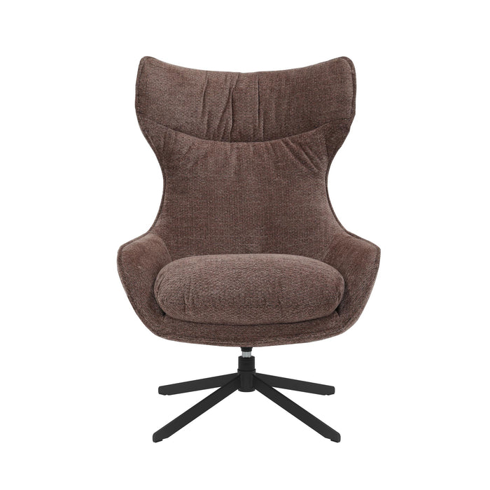 Draaibare fauteuil Olivia Paars