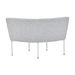 Eetkamerbank Riff Beige Hoek