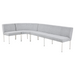 Eetkamerbank Riff Beige 200 cm
