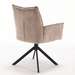 Draaibare eetkamerstoel Dani  Beige  Velvet
