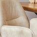 Draaibare Eetkamerstoel Nova Champagne  Velvet