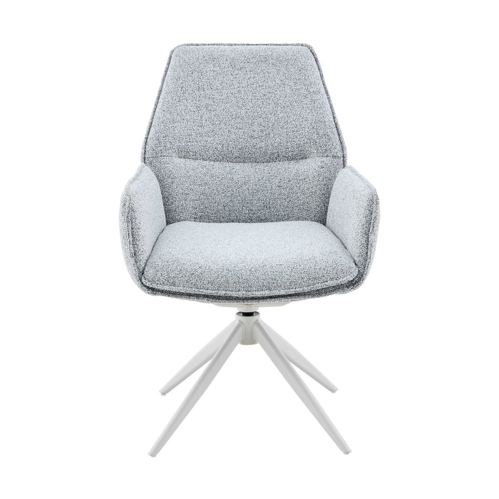 Draaibare Eetkamerstoel Hera met armleuning Beige