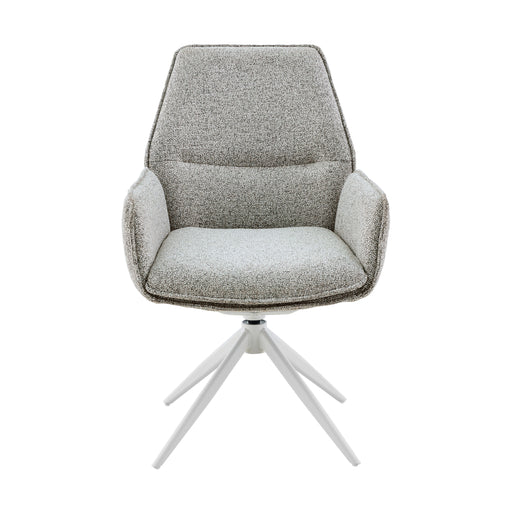 Draaibare Eetkamerstoel Hera met armleuning Beige