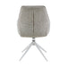 Draaibare Eetkamerstoel Hera met armleuning Beige