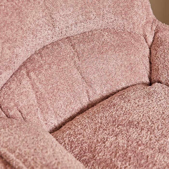 Draaibare fauteuil Vera Roze