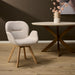 Draaibare eetkamerstoel Jesse Beige