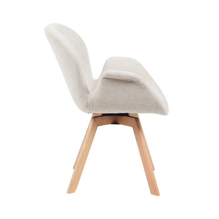 Draaibare eetkamerstoel Jesse Beige
