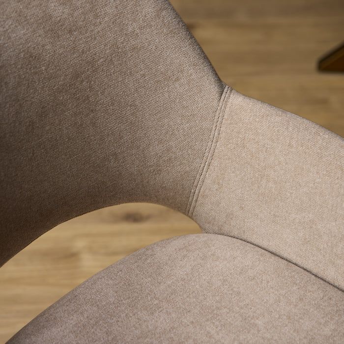 Draaibare eetkamerstoel Daisy Beige