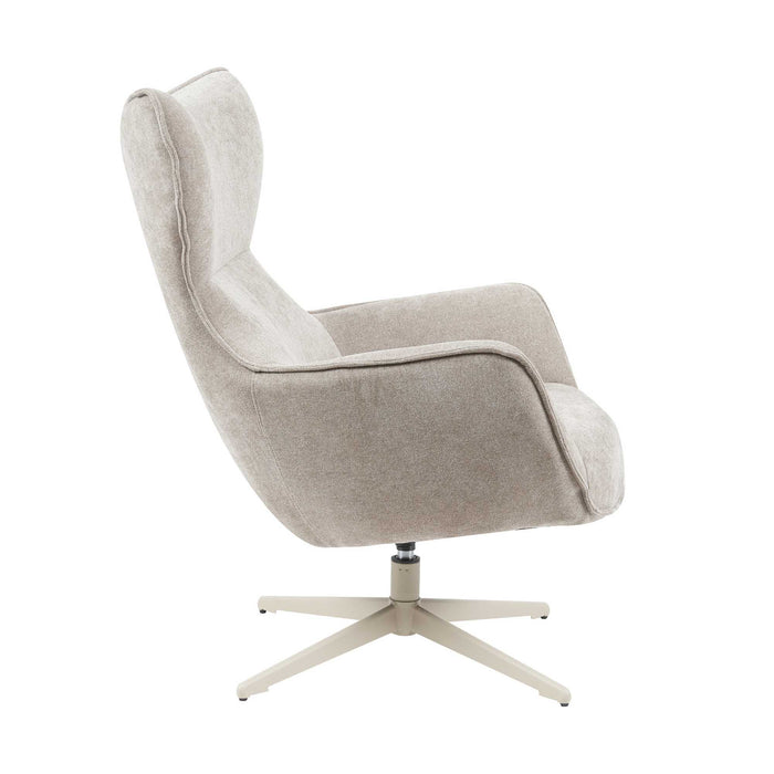 Draaibare fauteuil Julia Taupe