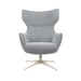 Draaibare fauteuil Julia Antraciet