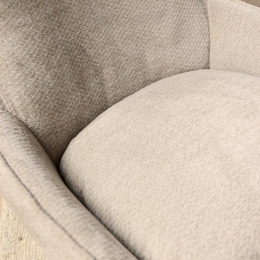 Draaibare fauteuil Olivia Taupe