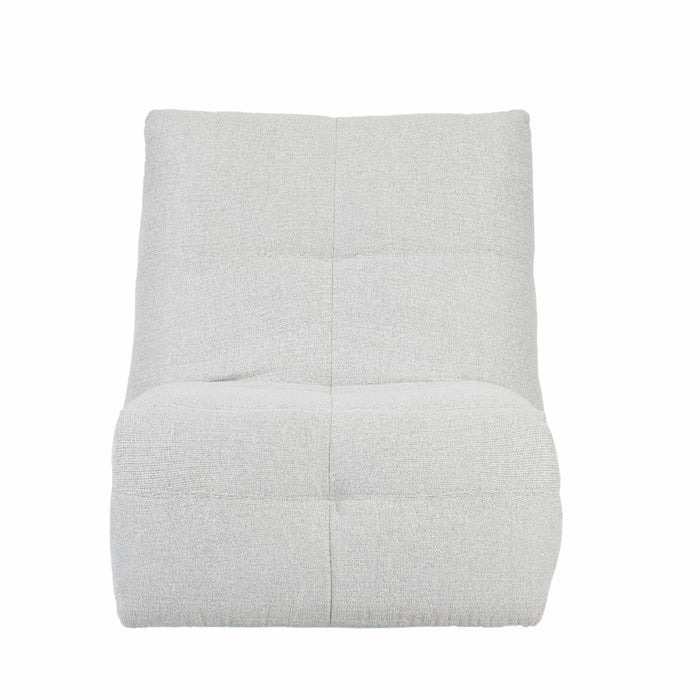 Relaxfauteuil Lazy Licht grijs