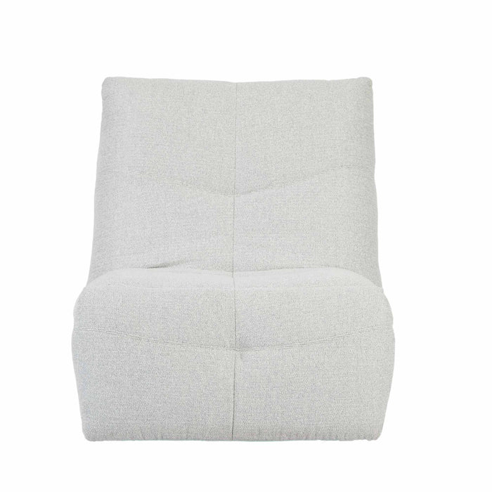 Relaxfauteuil Lazy Licht grijs