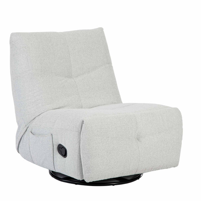 Relaxfauteuil Lazy Licht grijs