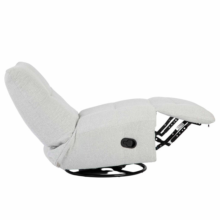 Relaxfauteuil Lazy Licht grijs