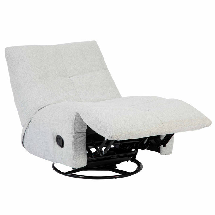 Relaxfauteuil Lazy Licht grijs