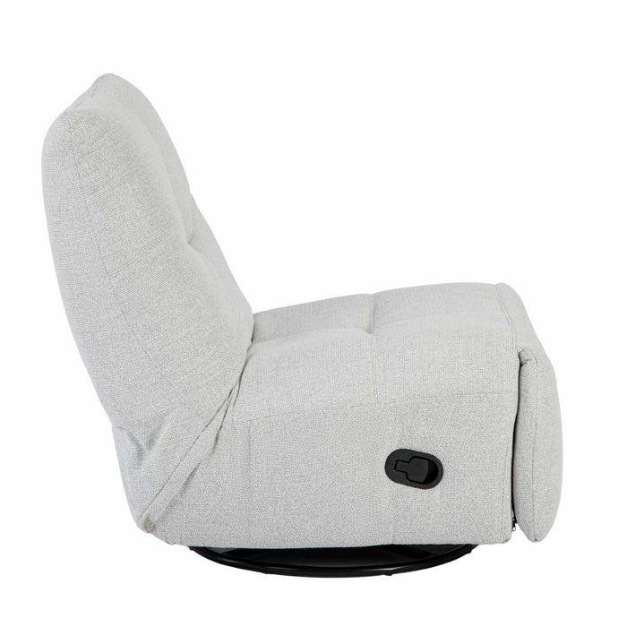 Relaxfauteuil Lazy Licht grijs