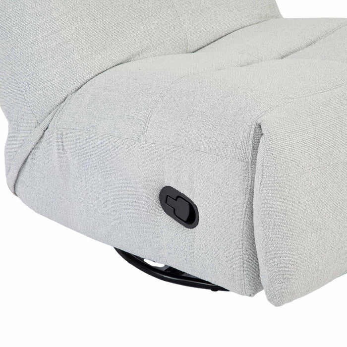 Relaxfauteuil Lazy Licht grijs
