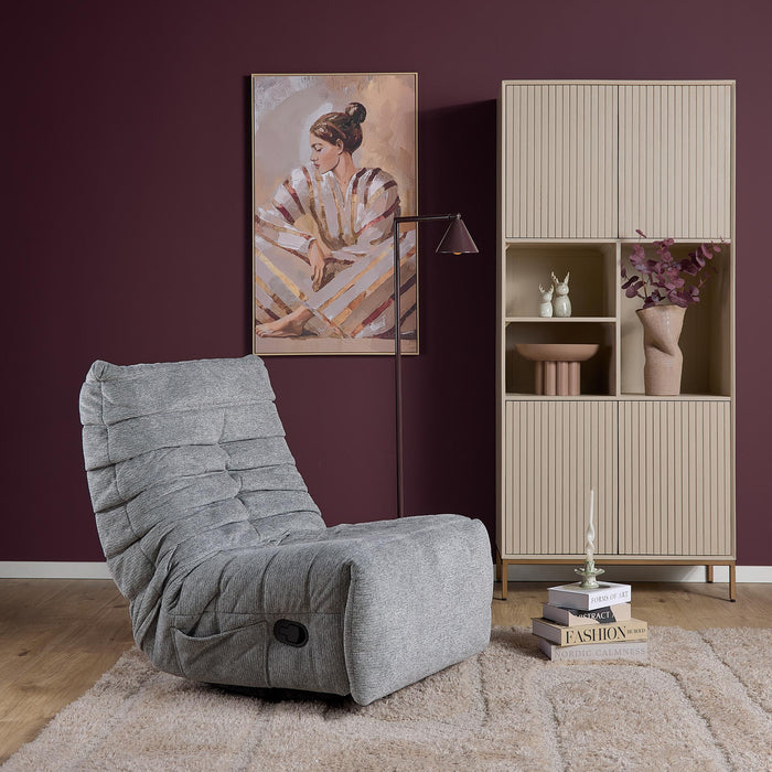 Relaxfauteuil Zen Grijs