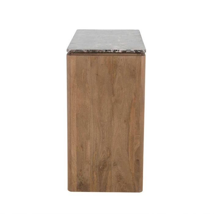 Dressoir Dallas Naturel Mangohout 100 cm