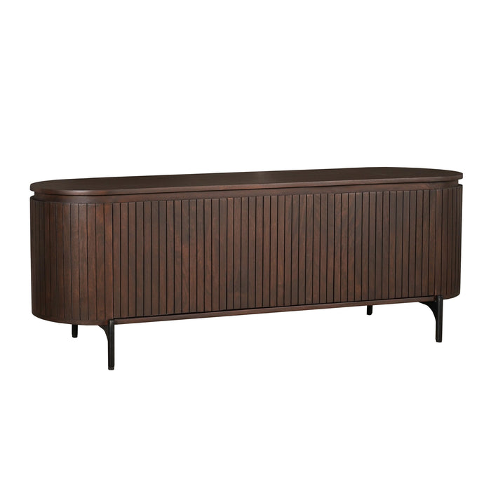 Tv meubel Solana Bruin Mangohout 165 cm