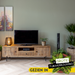 Tv meubel Brandy Naturel Mangohout 180 cm