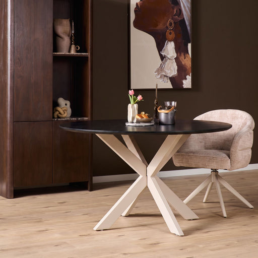 Eiken Eettafel Ferris Rond 130 cm
