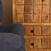 Kabinet Brandy Naturel Mangohout 100 cm